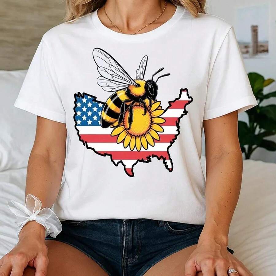 Women T-Shirts - 白色 - 查看 1