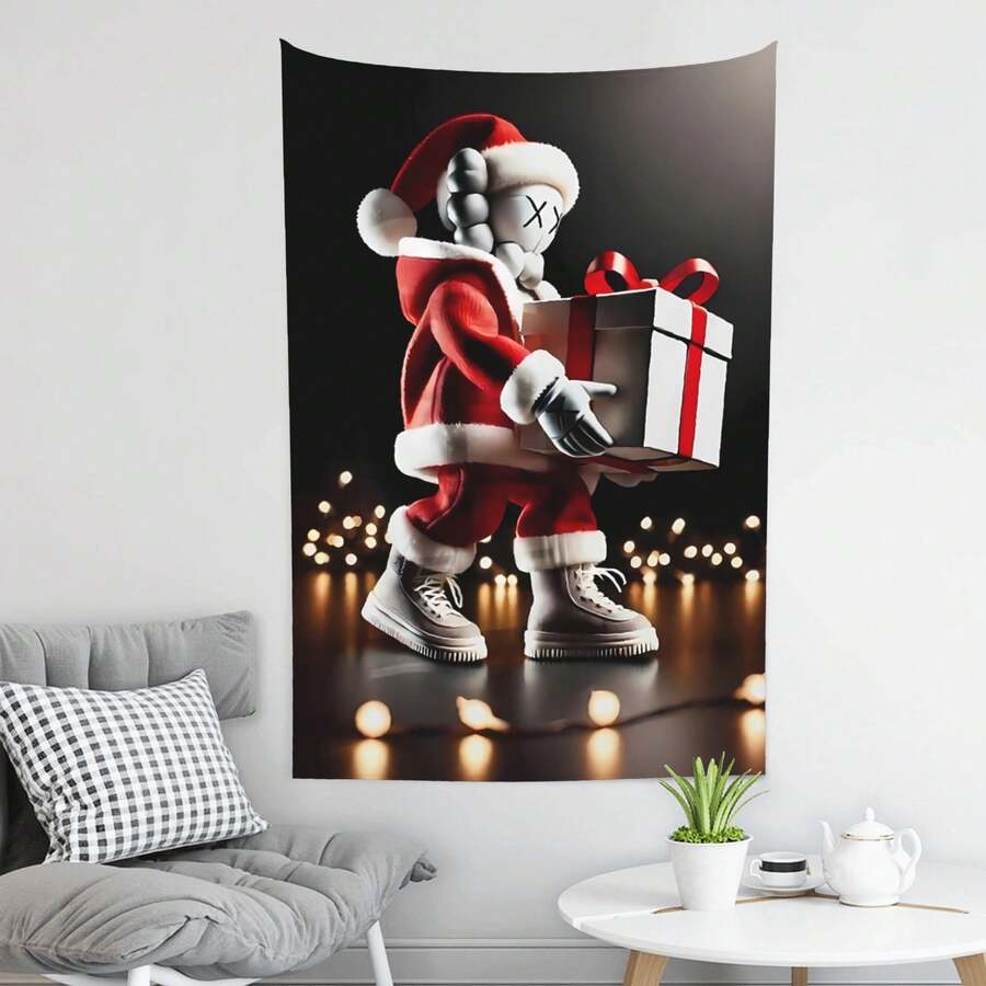 Kawss Kawaii Kaw Anime Tapestry Flag Wall Art Wall Hanging Decor For Bedroom Living Room Wall Decor For Men And Women40x60 In