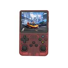 GAMINJA R36S Consolă de jocuri portabilă retro clasică cu sursă deschisă, ecran IPS de înaltă definiție de 3,5 inchi, sistem Linux, memorie încorporată de 64 GB, peste 16000 de jocuri, acceptă mai multe emulatori, player portabil de jocuri portabil - Multicolor - Vizualizare 13