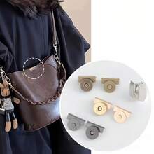 2/4/8/10 件帆布包钱包边缘磁性金属按扣，隐形磁扣，适用于单肩包、衣服、DIY 工艺配件