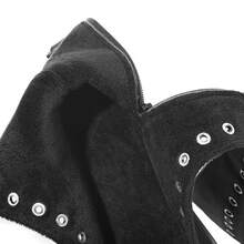 Women Canvas Shoes - White Internal Height Increase - View 8
