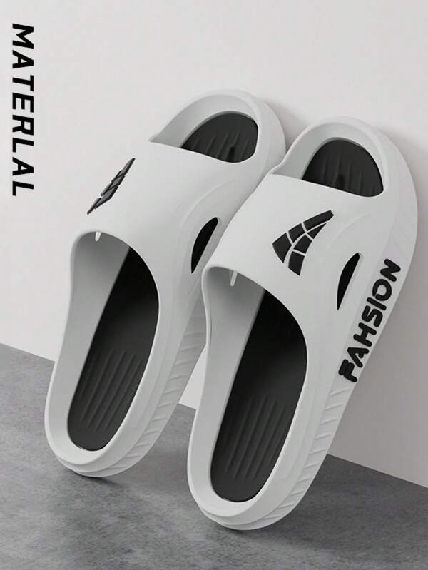 Sandalias de verano para hombres, moda antideslizante, resistentes al desgaste y transpirables, pantuflas para el hogar, sandalias para exteriores, chanclas casuales con correa, calzado de ducha