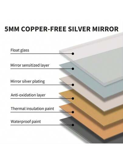 LED Bathroom Mirror, Spiegel Lights, Bathroom, Front Lighted Vanity ,Lighted Anti Fog Dimmable Adjustable Verlichting Makeup view 8