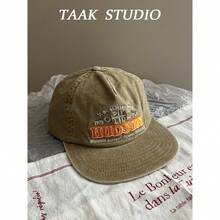 Fuchsia Letter Embroidered Flat Brim Hat, Unisex Hip Hop Street Style Baseball Cap, Spring/Summer - A - View 4