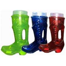 Vaso bota vaquera 1300ml toro cervecero plástico con popote rígido vaso grande fiesta temática celebración aniversario decorativo bebida mayoreo cumpleaños eventos - Multicolor - Ver 2