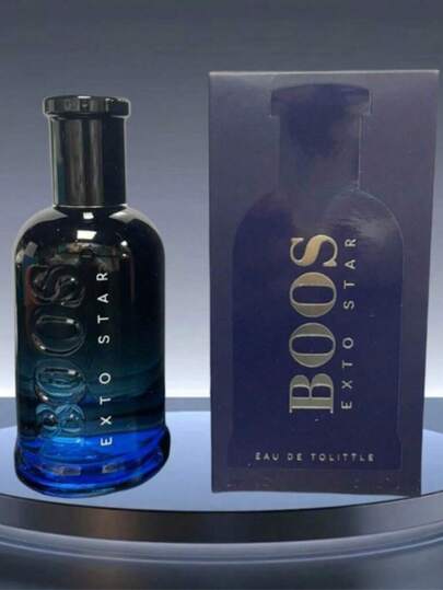 BOOS de parfum para hombre de moda , empaque nuevo de 100 ML, fácil de transportar, fragancia duradera, aumenta su confianza , representa su personalidad y gusto.