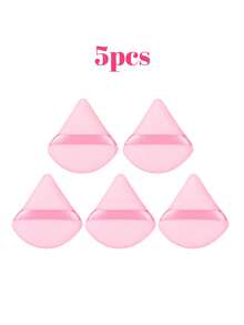 30/10/5/1 Triangular Powder Puff, Soft Makeup Powder Puff, Pink Powder Puff Pad, Used To Press Powder Foundation Make-Up, Facial And Eye Makeup Egg Sponge Tools, Multi-Purpose Reusable Facial Makeup Tools, Beauty Tools, Suitable For Powder, Concealer, Air Cushion, Foundation Make-Up, Bb Cream, Necessary For Family Travel - Multicolor - View 8