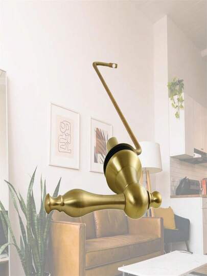 212 Main KTNLS7 Naples Side Mount Toilet Tank Lever  Brushed Brass