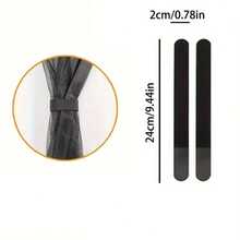 Summer Anti-Mosquito Magnetic Screen Door Curtain - No Drilling Installation, Pet Friendly Soft Mesh Double-Sided Tape & Push Pin Design, 4-Piece Privacy & Light Control, Fit Most Doors, No Drilling Needed Modern Home Decor, Polyester Material