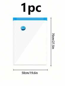 8pcs/Set Reusable Vacuum Storage Bags, Clothes Organizer Bags, Travel Luggage Compression Bags, Save 80% Space For Jackets, Shirts, Bedding, Pants, Home, Dorm, Closet, Bedroom, Bathroom, Travel, Back To School - Multicolor - View 48