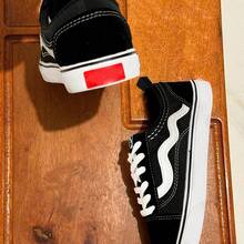 Traditional Old School Sneakers For Men And Women, Comfortable, Shipping In 24 Hours! Casual, Casual Sports Sneakers - 黑與白 - 查看 4