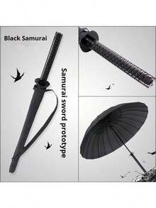 2025 New 8 Ribs Umbrella - Cosplay Accessory - Umbrella - Samurai Sword - Toy Sword - Outdoor Umbrella - Birthday Gift - Halloween Gift - Easter Gift - Christmas Gift - Gift - Toy - Multicolor - View 3