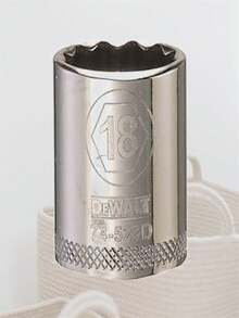 212 Main 7515794 DWMT74523OSP 0.375 Drive 12 Point Socket, 18 Mm - 彩色 - 查看 1
