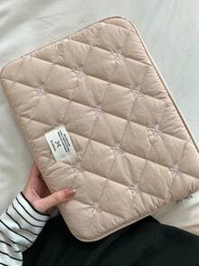 蝴蝶结笔记本电脑内袋适用于 iPad/ 10/11 英寸、13/14 英寸、15/15.6 英寸，可爱笔记本电脑包 - 彩色 - 查看 16