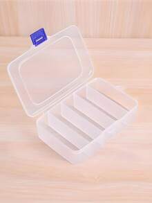 发夹和首饰收纳盒，5 个隔层，6 个隔层，用于美容化妆和美发工具、橡皮筋夹和发饰的收纳盒，带扣便携式分格盒，情人节女士收纳盒，旅行必需品，返校宿舍收纳