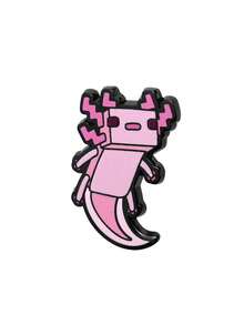 1PC Cute Hexagonal Salamander Enamel Brooch Pixel Animal Brooch Suitable As A Gift For Friends - DL120 - View 7