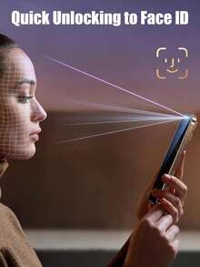 5 piezas Protector de pantalla de vidrio templado con privacidad, compatible con iPhone 17/15/16/14/11/12/13 Pro Max, vidrio templado anti-espionaje, también se ajusta a XS Max/XR/X/15/7/8 Plus/SE/16e, regalo de cumpleaños, accesorios para teléfono - Negro - Ver 4