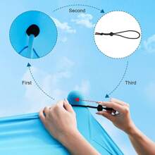 Outdoor Camping Tent, Automatic Portable Folding Tent, Easy To Build, Carry Convenience, With Storage Bag, Single Person Camping Tent Beach Hut, Foldable Beach Tent With 4 Bags Of Sand, Sand Shovel, Ground Nail And Stabilizer Bar, Additional Wind Rope, Easy To Set Up Beach Tent, UPF50+Protection, Suitable For Fishing, Family Travel,