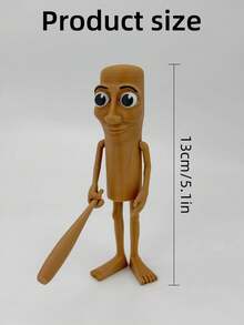 1pc Network MEME Tungtungtung Sahur Tralalelotralala Plush Figurine, Desktop Decoration Collectible For Network Viral "Italian Brainrot Animals"