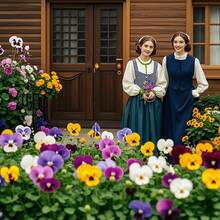 5000 Seeds Perennial Viola Johnny Jumps Up To Plant Flower Seeds - 20000+ - View 3