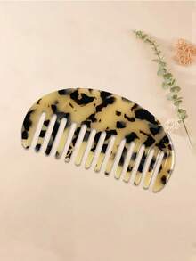 1 Stück Frauen eleganter Acetat Haarkamm, minimalistischer Stil Kosmetikhocker für das Studentenwohnheim, tragbares Haarstylingtool für den täglichen Gebrauch, Fotografieren, Reisen, Haarstyling, Haarsachen, Haarkamm, Haaraccessoires, Haarstyling-Set, Haarwerkzeug-Set, Frisur-Set