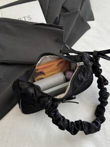 Plain Cloud Pleated Minimalist Fashion Shoulder Bag