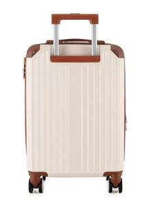 Bodo Travel Suitcases 10KG Anac Standard With Expandable Zipper 360 Wheels Small Hand Luggage - 米色 - 查看 3