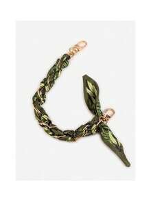 1 件合金链条围巾手机钱包带钩针编织 - 彩色 - 查看 3