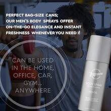 设计师香水 4 罐混合装身体喷雾除臭剂 - 随时随地保持清新 - 持久留香 - 精美礼品套装 150 毫升