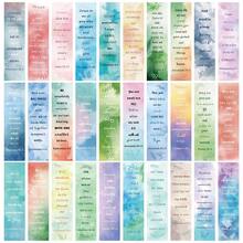 30pcs Bible Verse Bookmarks, Book Cards, Planner Reading Marker Cards, Paper Bookmarks - Bookmark - View 4