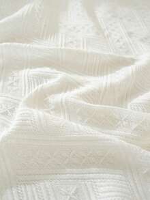 1pc Nordic Minimalist Pattern Outdoor Picnic Mat, Camping Rug, Portable Ground Mat, Lawn Mat, Hanging Blanket, Multifunctional Tablecloth, RV/Camper Cover, Sofa Throw, Nap Blanket, Anti-Cat Scratch, Reversible, 4-Season Sofa Slipcover - Multicolor - View 9