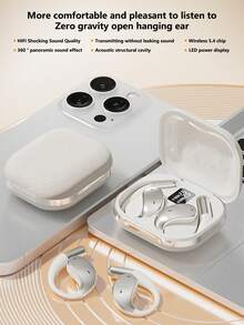 NEW SENYANG 新款极简无线蓝牙耳机，立体声，降噪，适用于安卓手机，游戏休闲，情人节礼物 - Q92 - 查看 6