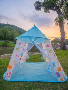 1pc The Cartoon-Themed Tent Is An Essential And Wonderful Item For Both Outdoor Camping And Indoor Setup.