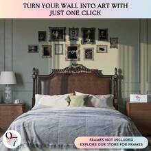 97 Decor Dark Academia Decor - Victorian Gothic Wall Art Prints, Dark Aesthetic Pictures, Creepy Goth Posters Vintage Gothic Painting Home Bedroom Decorations (8x10 Unframed)2025 - Dark Academia Fantasy - 查看 9