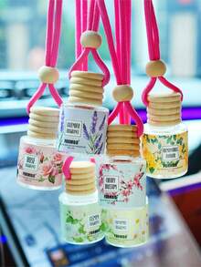 Aromaterapia para auto de 8ml, desodoriza el automóvil, elimina olores, mantiene el aroma, fragancia fresca de larga duración, lavanda, rosa, jazmín, sal marina, limón, apto para todo tipo de ropa, baños, dormitorios, armarios, salas de estar y ambientadores de automóvil - Varias fragancias - Ver 12