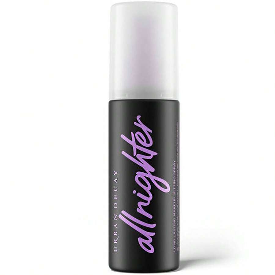 Urba n Decay All Nighter – Fijador de Maquillaje, Spray de Larga Duración Hasta 16 Hrs para Todo Tipo de Piel, No Transfiere - negro - Ver 1