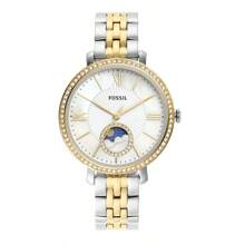 Fossil Jacqueline Series: Sun And Moon Theme Quartz Watch Stainless Steel Case/Artificial Gemstone Crystal Surface