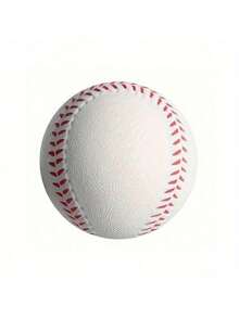 男女通用轻量级训练垒球 - 耐用弹性PU泡沫棒球，适合室内/室外休闲