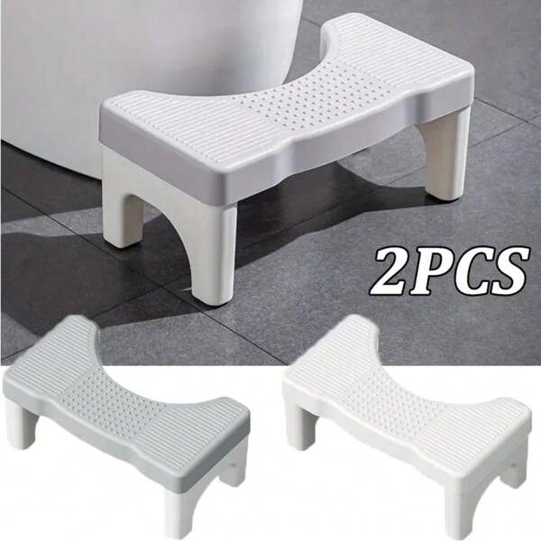 New Bathroom Squatty Potty Toilet Stool For Children Pregnant Woman Seat Elderly Toilet Foot Stand Stool Bathroom Accessories