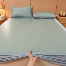 Fitted Sheets - Lenzuolo con angoli in rattan di ghiaccio - Earl Grey - Visualizzare 10