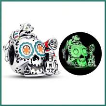 Cuentas amuleto de animal plateadas en plata de ley 925 para pulseras DIY, regalo elegante y de moda para el cumpleaños de la mujer, superventas