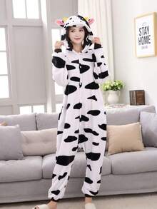 Women Lounge Jumpsuits - White - View 1