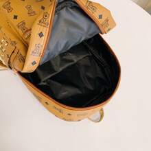 2025 New Minimalist Leather Backpack For Women, Large Capacity College Student Backpack, Fashionable & Versatile, School Backpack