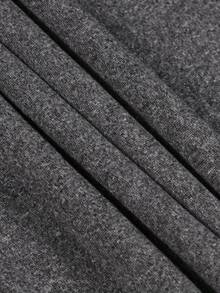 Spring Tops Women's Cute Bear Pattern Zipper T-Shirt - 180g Milk Yarn, Medium Stretch Casual Short Sleeve Round Neck Top Spring Summer Autumn Loose And Comfortable Summer - Đen và xám - Xem 4