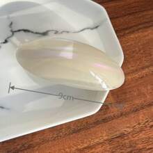 1pc, Version Of The New Style Of Acetic Acid Fashion Temperament Retro Shell Texture Large Top Clip Spring Clip Hair Accessories, Holiday Gifts Woman ,Flat Claw Clip, Claw Clips, Clips For Hair, Hair Slide, Hair Claws