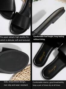 Women's Fashionable Vacation & Casual Flat Sandals, Plus Size & Wide Width