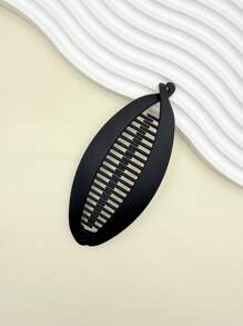 2 件/1 件简约美人鱼尾巴大号发爪夹，垂直高马尾扭香蕉发夹发夹波浪发髻发型配饰，优雅百搭，适合日常和休闲场合，爪夹，发夹，发夹，发夹 - 多色大號 - 查看 3