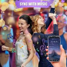 KEELIXIN 65.6ft LED Lights For Bedroom, Music Sync RGB LED Strip Lights With APP & Remote Control, Luces LED Para Cuarto, Bluetooth LED Lights For Room, Home Decoration - 130ft - View 5