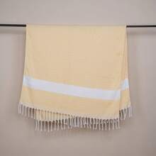 1 件土耳其沙滩巾大泳池毛巾速干无沙吸水旅行毛巾，适用于酒店海滩、沙滩必需品、沙滩配件、泳池浮板