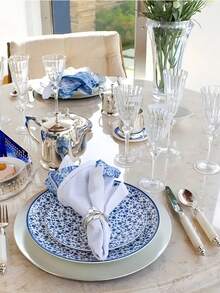 10 件可重复使用的镀金合金餐巾环：边缘光滑，易于清洁，适合婚礼派对庆祝和节日晚宴 - 彩色 - 查看 13